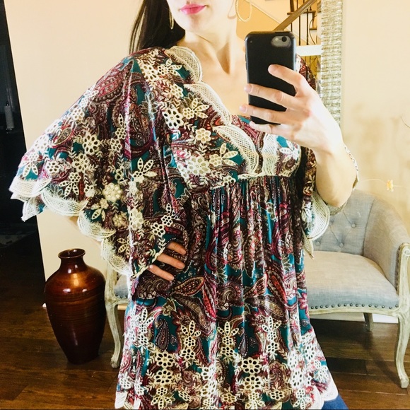 Paisley Print Tunic/Dress - Picture 2 of 7